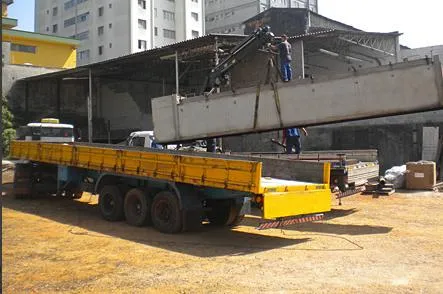 Empresa de transporte de maquinaria pesada
