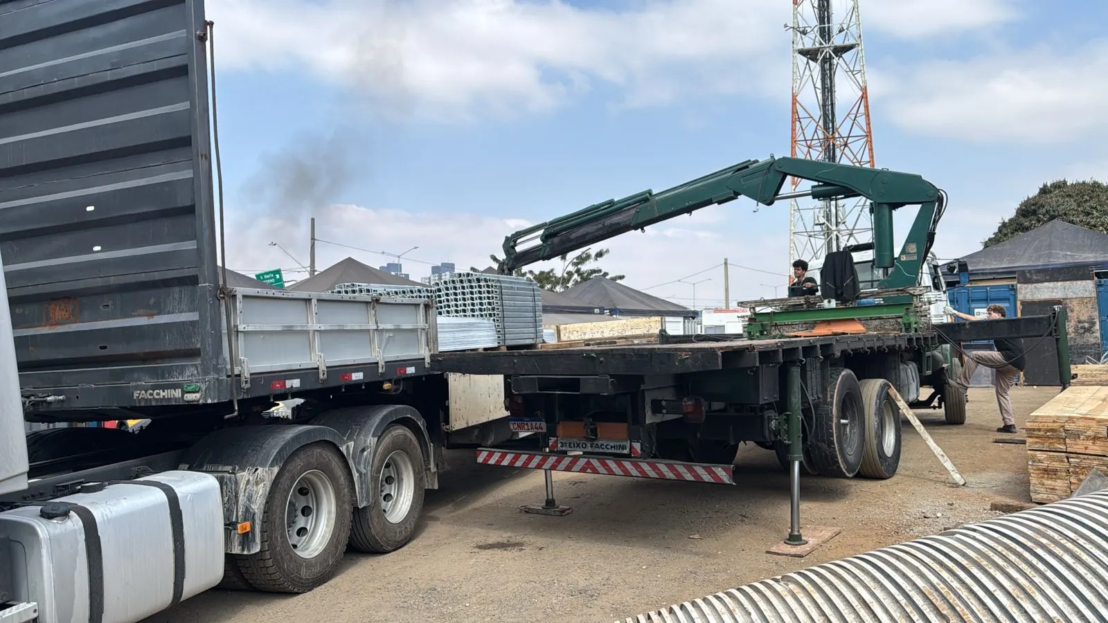 Locação de caminhão munck em Guarulhos