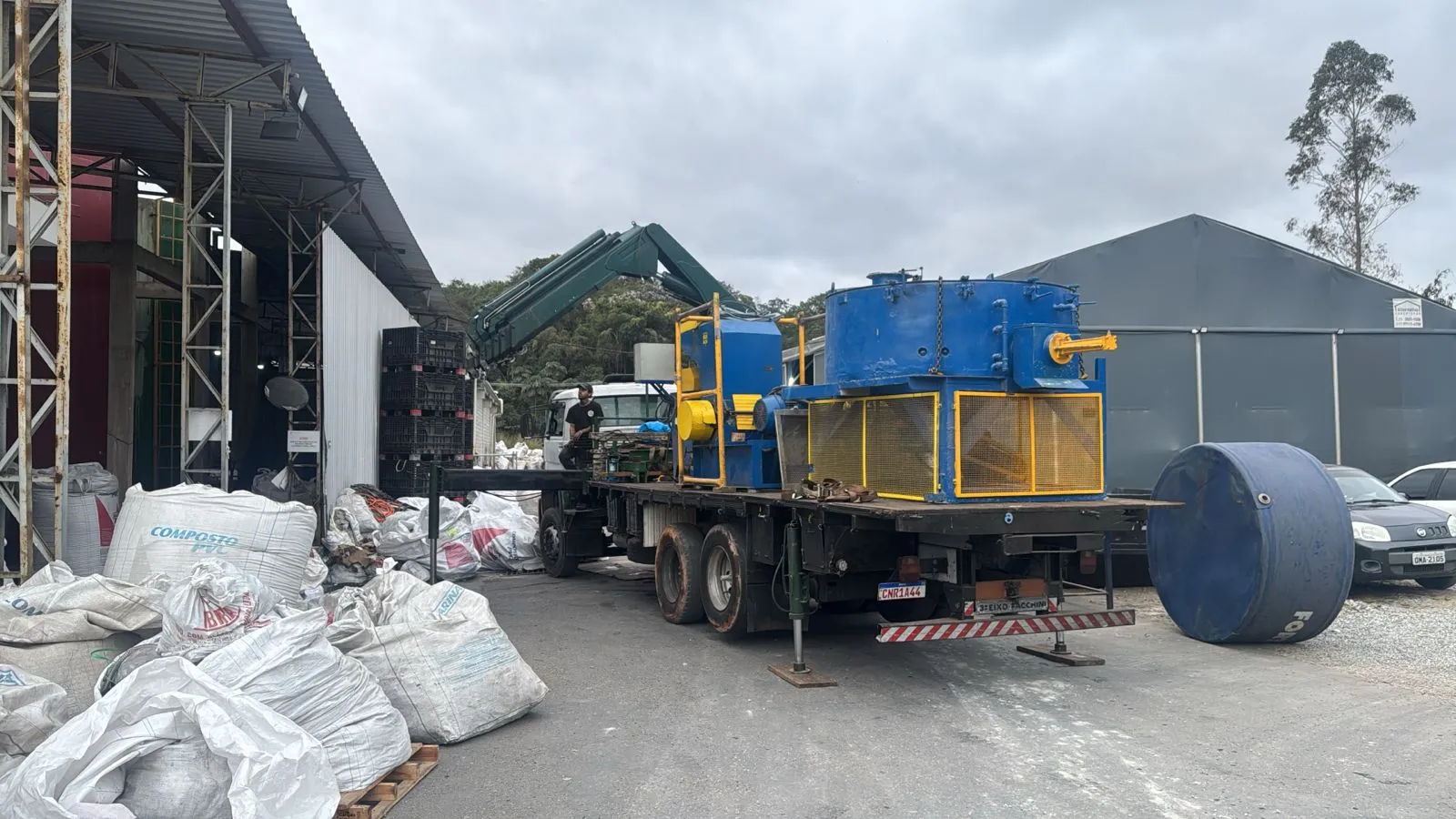 Movimentação e transporte de cargas